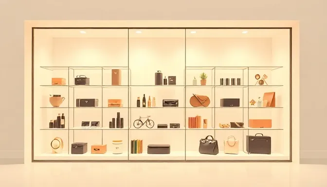 Modern storefront